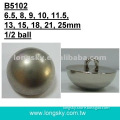 (#B5102) ABS dome half ball shank button for blouses